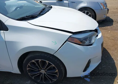 2016 Toyota Corolla S Plus from USA, damaged, VIN 5YFBURHE0GP405969